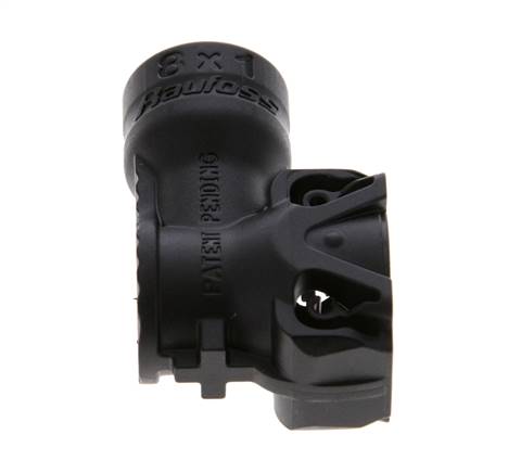 Raufoss ABC Integral Push-In 90° - 8x1 mm - Regular
