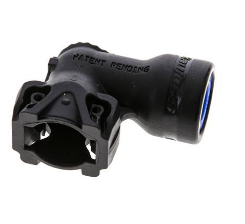 Raufoss ABC Integral Push-In 90° - 10x1 mm - Regular