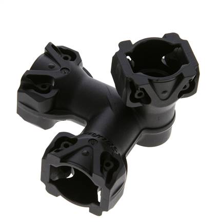 Raufoss ABC Union 3-Way Block - Heavy Duty