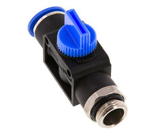 3/2-Way Shut-Off Hand Valve 12 mm - G3/8'' Plastic/Brass Tube-side venting