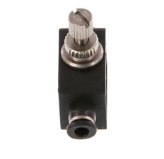 Flow Control Silencer Straight 3 mm Brass/PA 66