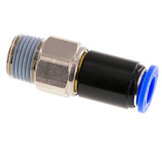 12mm & R1/2'' Swivel Joint Push-In-Male Threads Nickel-Plated Brass/PBT NBR Rotatable