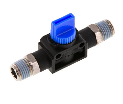 3/2-Way Shut-Off Hand Valve R1/4'' Plastic/Brass