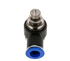 Flow Control Silencer Meter-Out Elbow 12 mm - G1/2'' Brass/PA 66