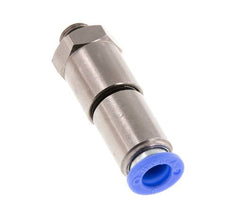 8mm & G1/8'' Quick Swivel Joint Push-In-Male Threads Nickel-Plated Brass/PBT NBR Rotatable