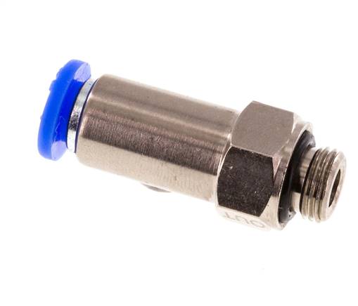 Push-In Check Valve 6mm & G1/8'' Male Brass/PBT 0.2-10bar (3-145psi) Hose-Thread
