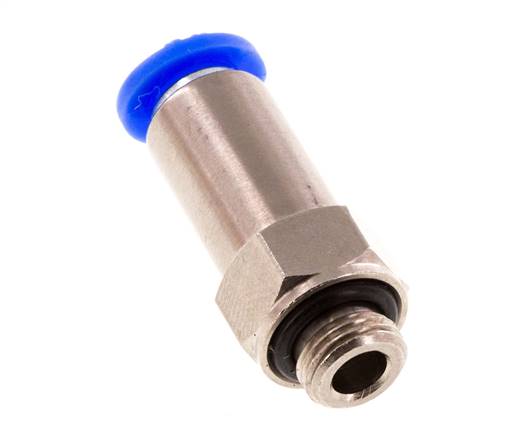 Push-In Check Valve 6mm & G1/8'' Male Brass/PBT 0.2-10bar (3-145psi) Hose-Thread
