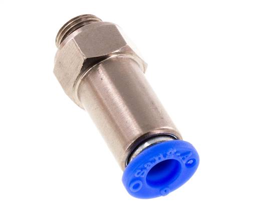 Push-In Check Valve 6mm & G1/8'' Male Brass/PBT 0.2-10bar (3-145psi) Hose-Thread