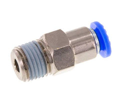 Push-In Check Valve 6mm & R1/4'' Male Brass/PBT 0.2-10bar (3-145psi) Hose-Thread
