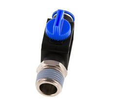 3/2-Way Shut-Off Hand Valve 10 mm - R1/2'' Plastic/Brass Tube-side venting