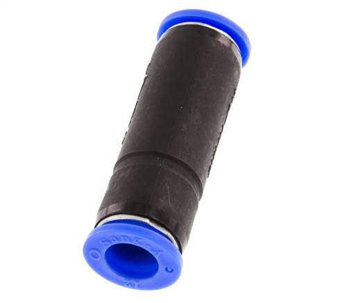 Push-In Fitting 12mm Auto Shut-Off Brass/PBT 0-10bar (0-145psi)