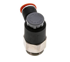 Flow Control Valve Meter-In Elbow 10 mm - G1/2'' Brass/PA 66 Locknut