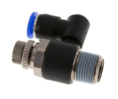 Flow Control Silencer Meter-Out Rotatable 8 mm - R3/8'' Brass/PA 66