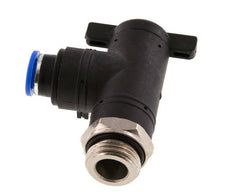 2-Way Elbow Ball Valve 10 mm - G1/2'' Plastic/Brass
