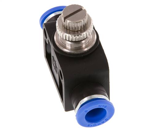 Flow Control Silencer Straight 8 mm Brass/PA 66