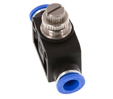 Flow Control Silencer Straight 8 mm Brass/PA 66