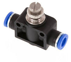Flow Control Silencer Straight 8 mm Brass/PA 66
