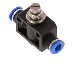 Flow Control Silencer Straight 6 mm Brass/PA 66