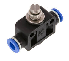 Flow Control Silencer Straight 6 mm Brass/PA 66