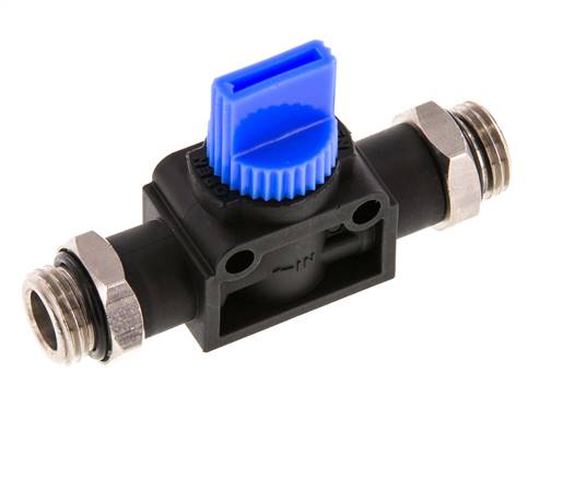 3/2-Way Shut-Off Hand Valve G1/4'' Plastic/Brass
