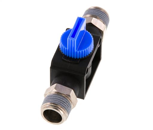 3/2-Way Shut-Off Hand Valve R3/8'' Plastic/Brass
