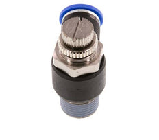 Flow Control Silencer Meter-Out Elbow 10 mm - R3/8'' Brass/PA 66