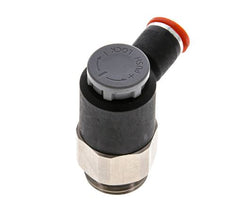 Flow Control Valve Meter-In Elbow 8 mm - G1/2'' Brass/PA 66 Locknut
