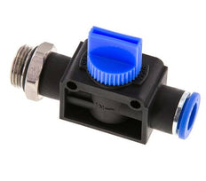 3/2-Way Shut-Off Hand Valve 10 mm - G3/8'' Plastic/Brass Tube-side venting