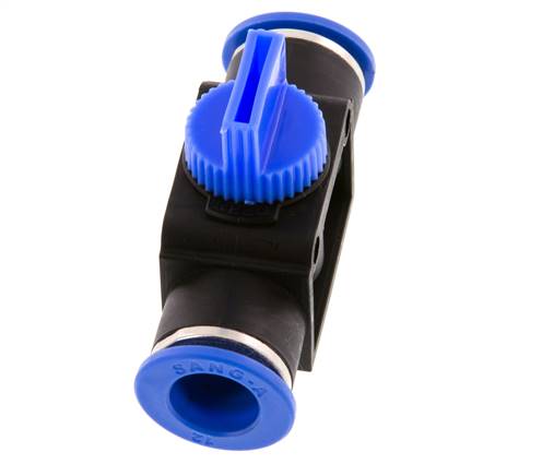 3/2-Way Shut-Off Hand Valve 12 mm Plastic/Brass