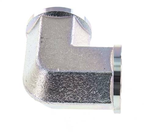 90deg Angled Fitting G1'' Female High Pressure Steel 160bar (2248.0psi) Hydraulic