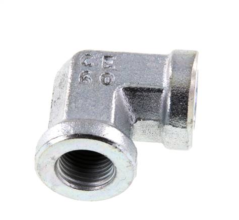 90deg Angled Fitting G1/8'' Female High Pressure Steel 350bar (4917.5psi) Hydraulic