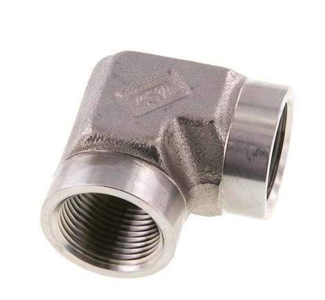 90deg Angled Fitting G3/4'' Female High Pressure Stainless Steel 200bar (2810.0psi) Hydraulic