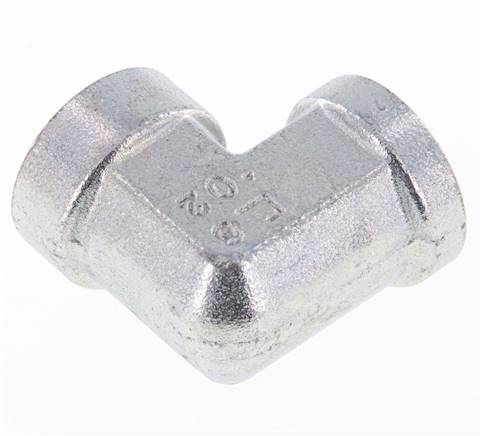 90deg Angled Fitting G1/2'' Female High Pressure Steel 225bar (3161.25psi) Hydraulic