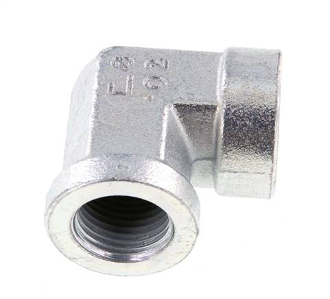 90deg Angled Fitting G1/2'' Female High Pressure Steel 225bar (3161.25psi) Hydraulic
