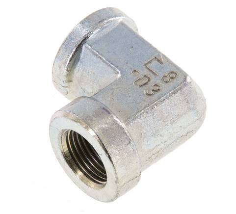 90deg Angled Fitting G3/8'' Female High Pressure Steel 250bar (3512.5psi) Hydraulic
