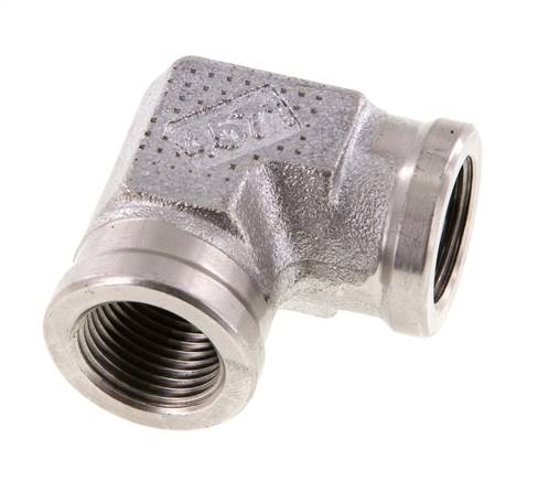 90deg Angled Fitting G3/8'' Female High Pressure Stainless Steel 250bar (3512.5psi) Hydraulic