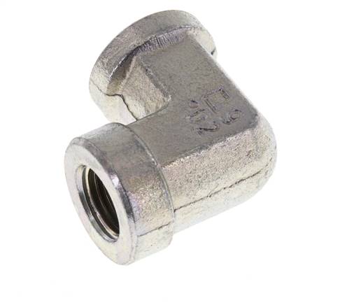 90deg Angled Fitting G1/4'' Female High Pressure Steel 350bar (4917.5psi) Hydraulic