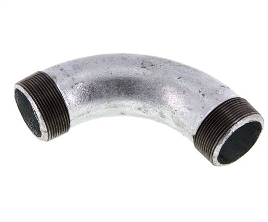90deg Angled Pipe R2'' Cast Iron 25bar (351.25psi)