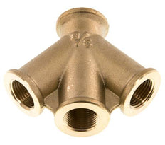Double Y Air Distributor G3/8'' Brass 16 bar (224.8 psi)
