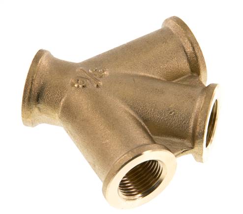 Double Y Air Distributor G3/8'' Brass 16 bar (224.8 psi)
