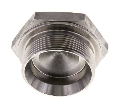 Plug G2'' Stainless steel with External Hex 60° cone 75bar (1053.75psi) Hydraulic