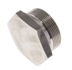 Plug G2'' Stainless steel with External Hex 60° cone 75bar (1053.75psi) Hydraulic