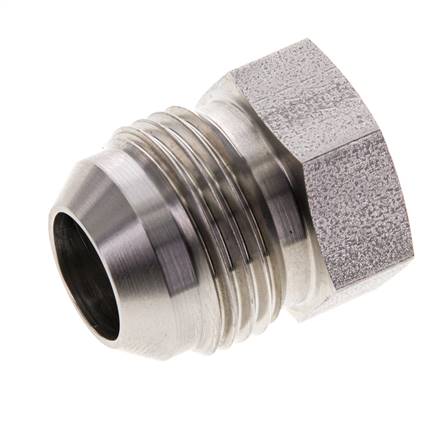 JIC Plug UN 1-1/16''-12 Stainless steel 210bar (2950.5psi)