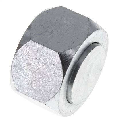 JIC End Cap UN 1-7/8''-12 Steel 100bar (1405.0psi)