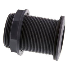 Screw Connection for Drain Cocks G2'' DN45.5 Bulkhead Polypropylene (pp) EPDM 10bar (140.5psi) FDA
