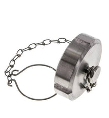 Cap Nut Rd58 X 1/6'' DN 32 Stainless Steel 1.4404 NBR DIN 11851 FDA 21 with Chain