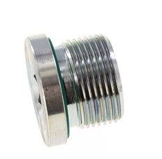 Plug M24 X 1.5 Steel FKM with Internal Hex 400bar (5620.0psi)