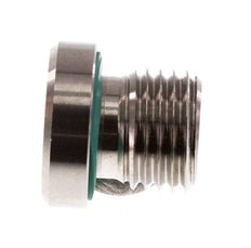 Plug M14 X 1.5 Stainless steel FKM with Internal Hex 400bar (5620.0psi)