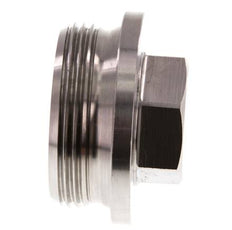 Plug G1 1/2'' Stainless steel with Collar and External Hex 40bar (562.0psi)