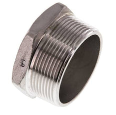 Plug R2'' Stainless steel with External Hex 16bar (224.8psi)